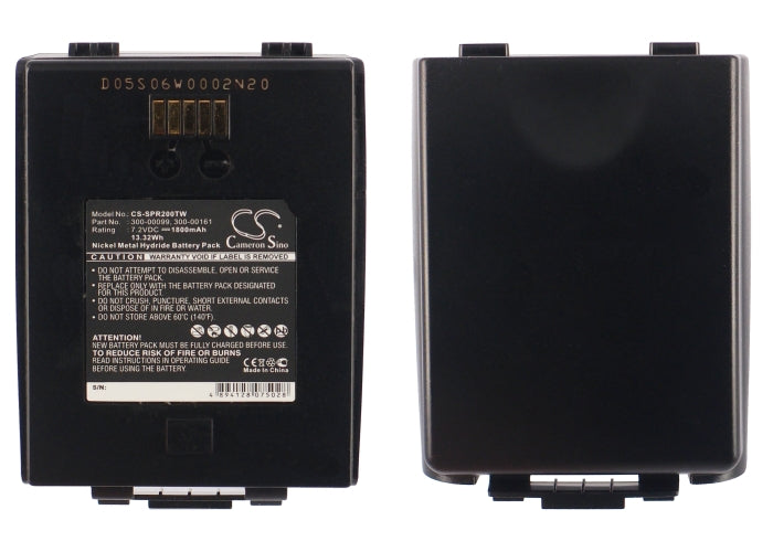Replacement Battery for Simoco-Sepura SRC3300 – Two-Way Radio – 1800mAh / 13.32Wh / 7.4V