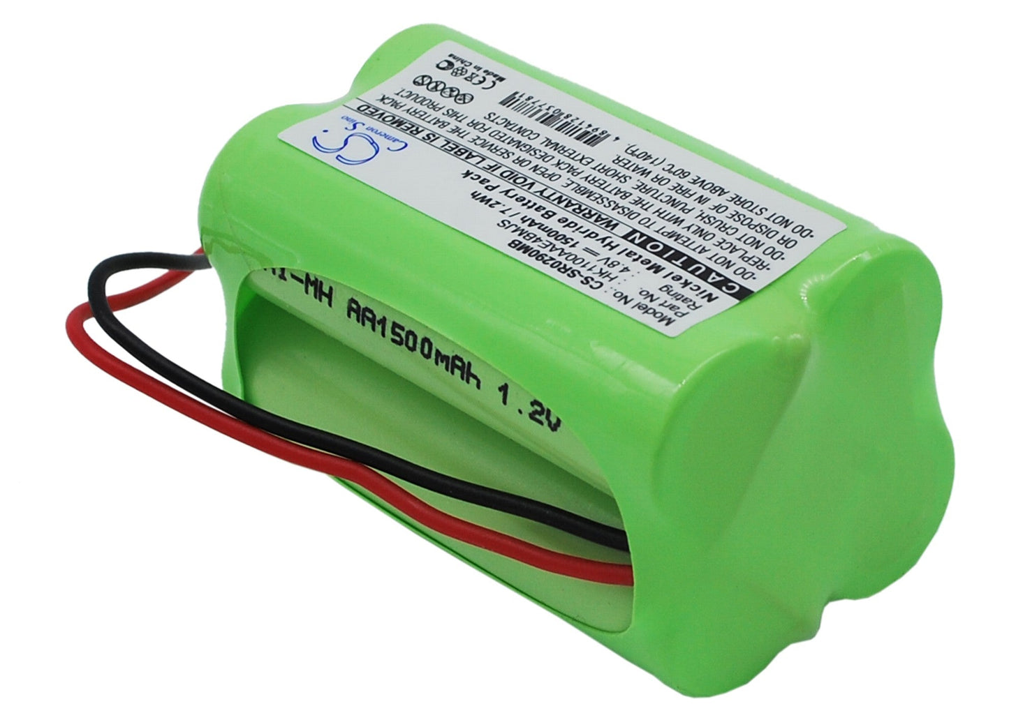 Replacement Battery for Summer Infant 02090 – BabyPhone – 1500mAh/7.2Wh / 4.8V