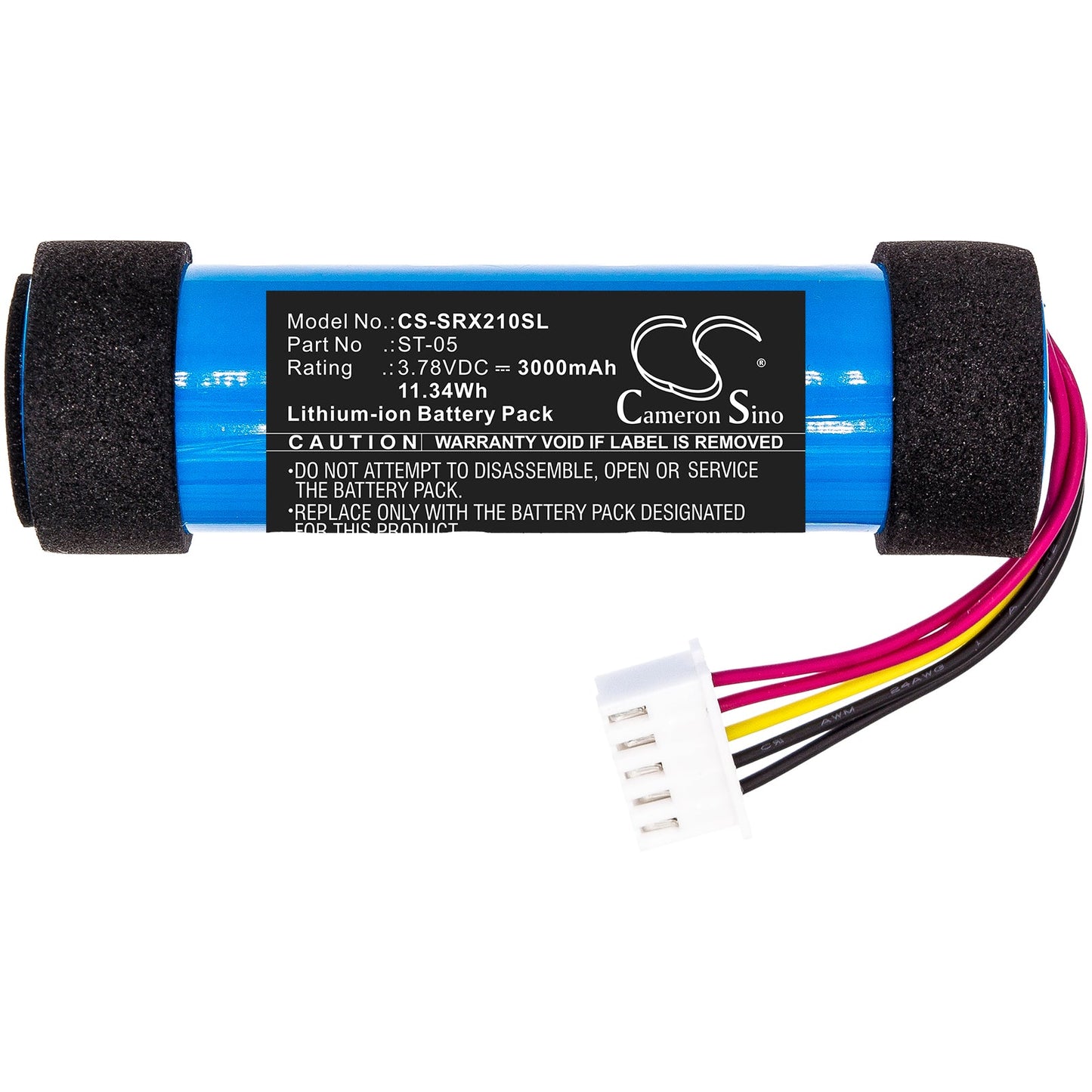 Replacement Battery for Sony SRS-XB21 – Speaker – 3000mAh / 11.34Wh / 3.78V