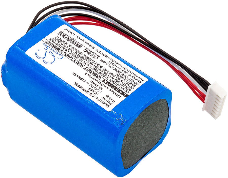 Replacement Battery for Sony SRS-X30 – 5200mAh / 38.48Wh