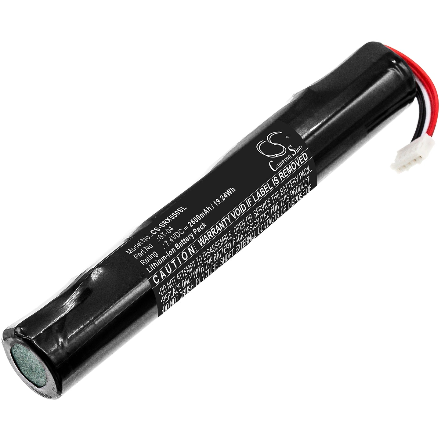 Replacement Battery for Sony SRS-BTX300 – 2600mAh / 19.24Wh