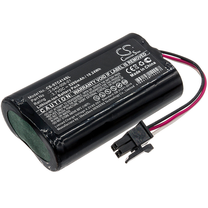 Replacement Battery for Soundcast  MLD414 – 5200mAh / 19.24Wh