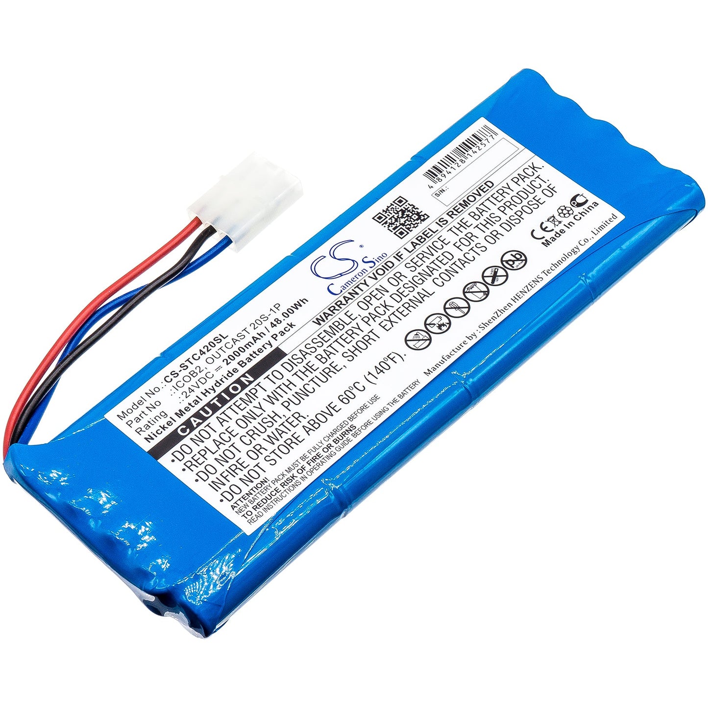 Replacement Battery for Soundcast ICO420 – Speaker – 2000mAh / 48.00Wh / 24V