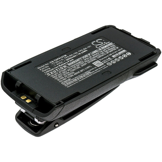 Replacement Battery for Tait  TP8100 – Two-Way Radio – 2600mAh / 19.24Wh / 7.4V