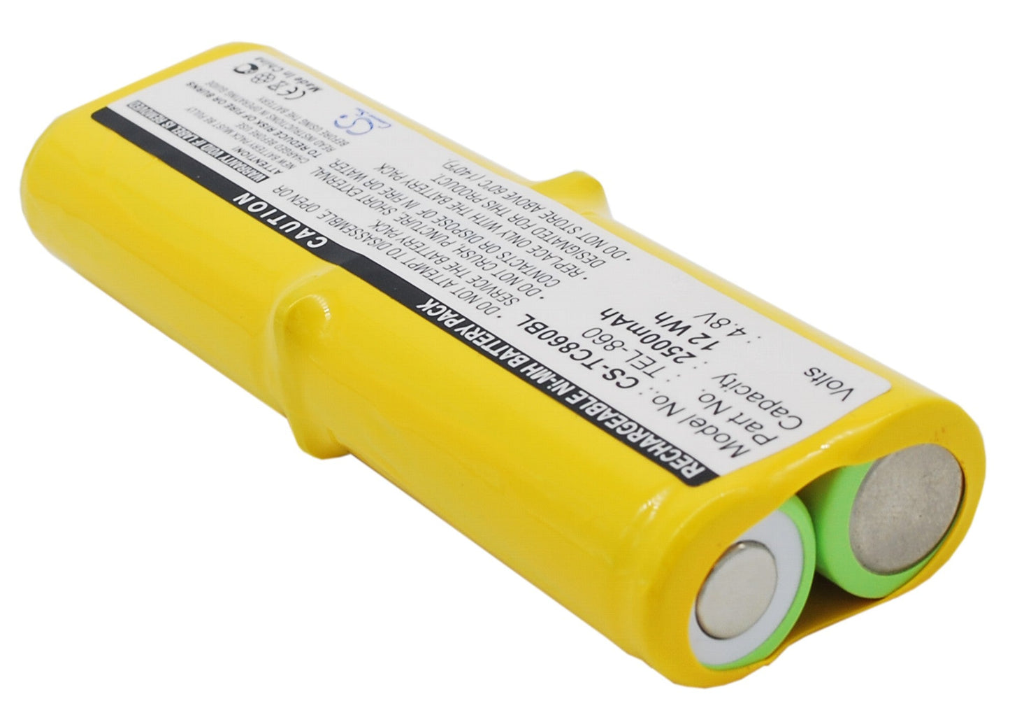 Replacement Battery for Telxon  PTC860 – Barcode Scanner – 2500mAh / 12.00Wh / 4.8V