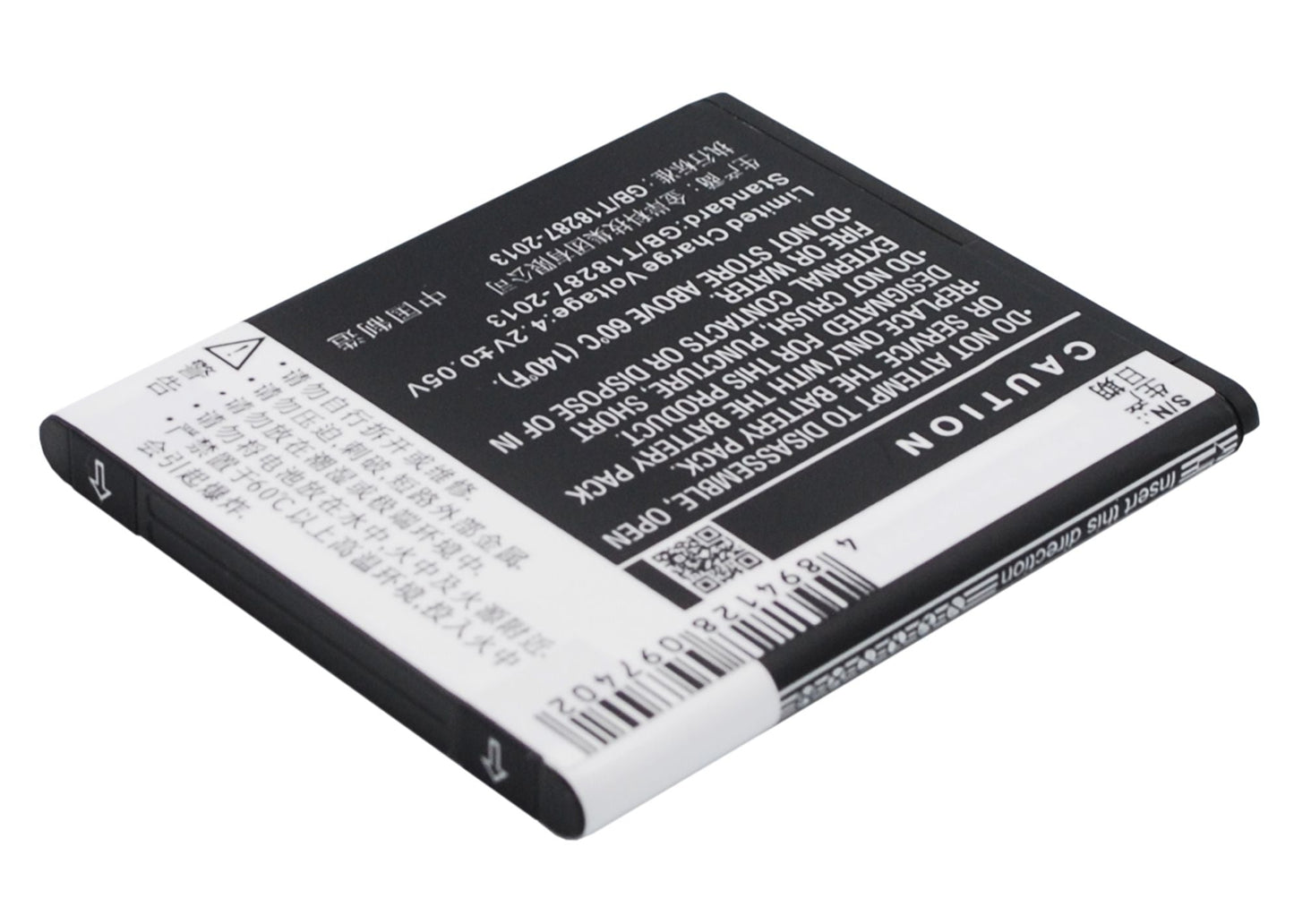 Replacement Battery for TCL  J600T – Mobile, SmartPhone – 1600mAh / 5.92Wh / 3.7V
