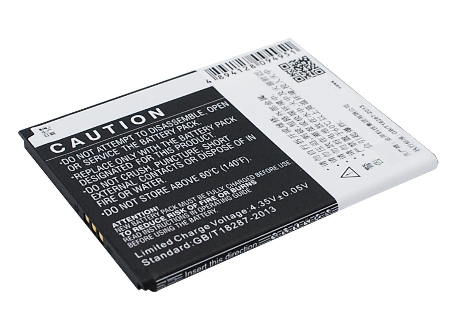 Replacement Battery for TCL  J706T – Mobile, SmartPhone – 1800mAh / 6.84Wh / 3.8V