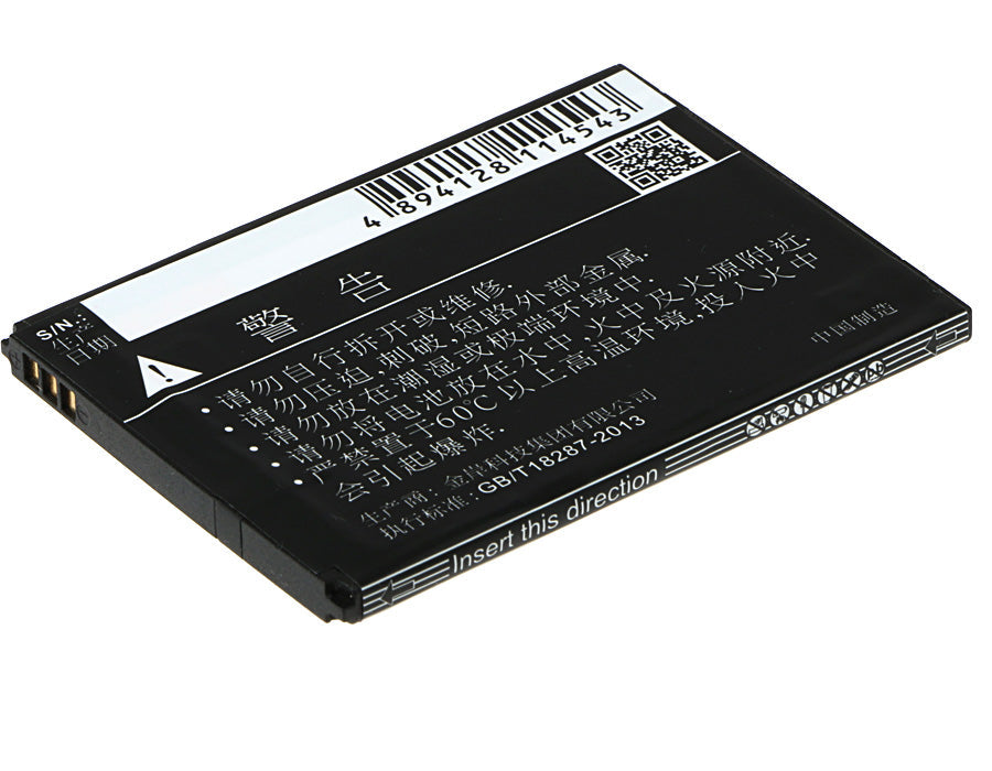 Replacement Battery for TCL  P307L – Mobile, SmartPhone – 2300mAh / 8.74Wh / 3.8V