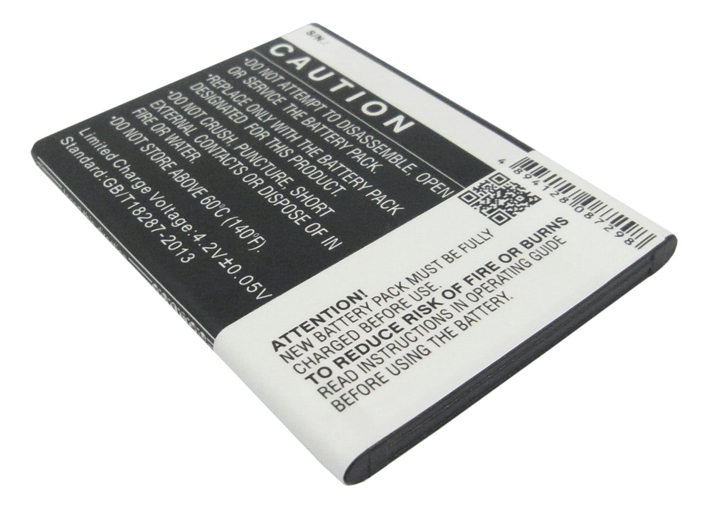 Replacement Battery for TCL  E708 – Mobile, SmartPhone – 1450mAh / 5.37Wh / 3.7V