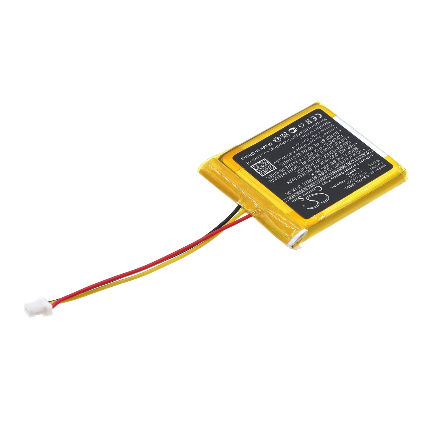 Replacement Battery for Turtle Beach  Stealth 700 2Gen – Wireless Headset – 500mAh / 1.85Wh / 3.7V
