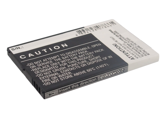 Replacement Battery for TELEFUNKEN  eurofon T95 – Mobile, SmartPhone – 650mAh/2.41Wh / 3.7V