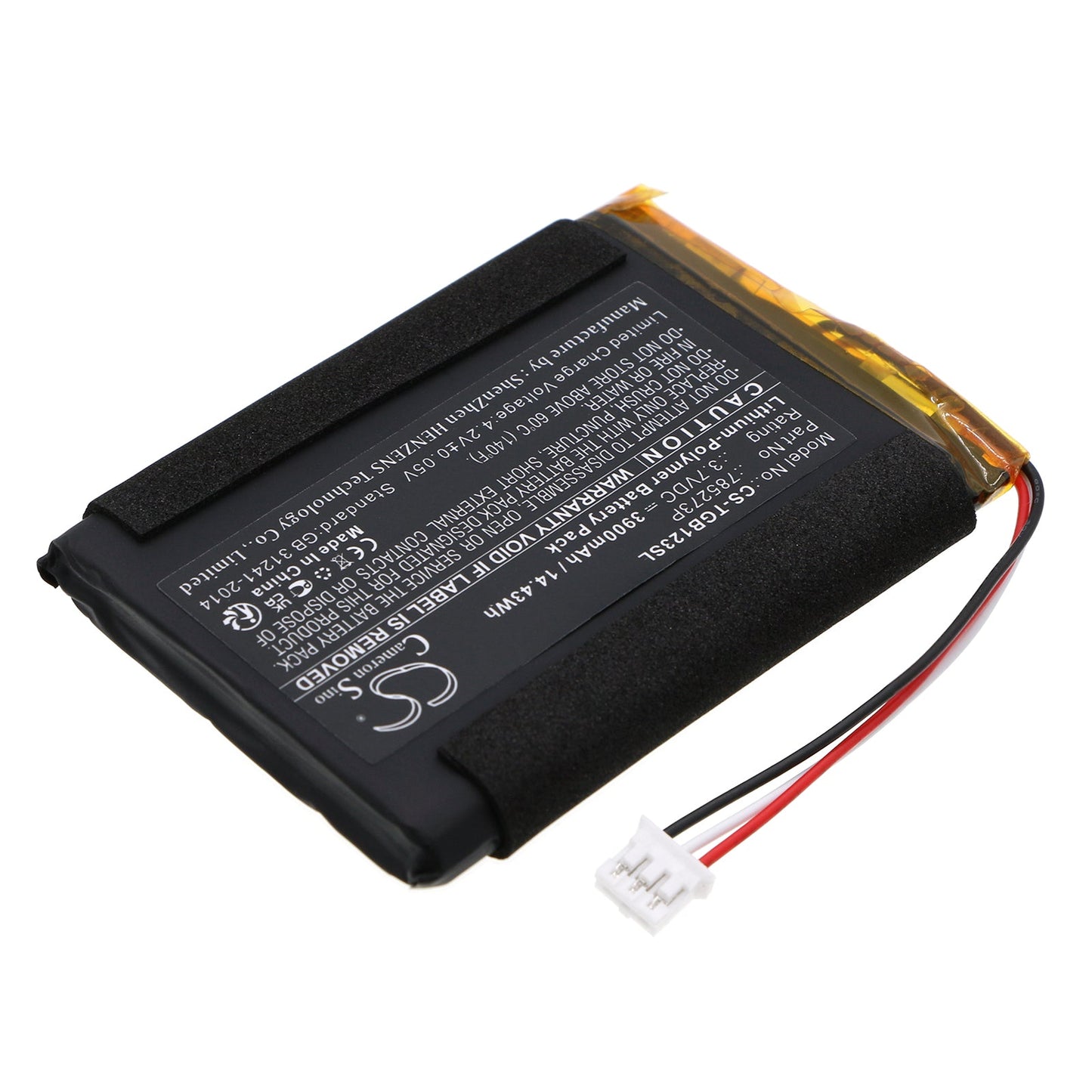Replacement Battery for Tigermedia  1233 – Speaker – 3900mAh / 14.43Wh / 3.7V