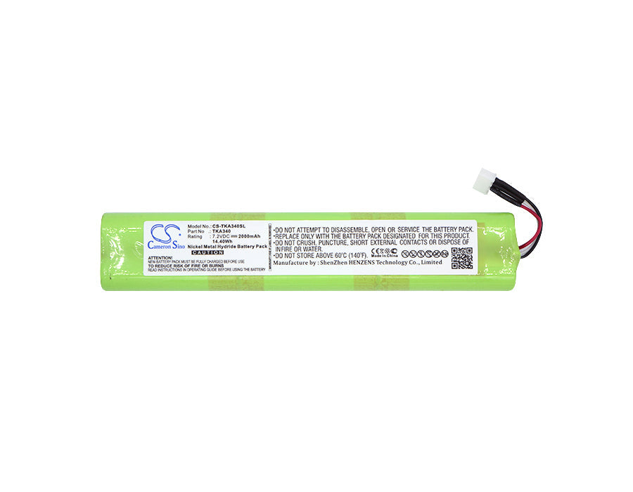 Replacement Battery for TDK  Life On Record A34 – Speaker – 2000mAh / 14.40Wh / 7.2V