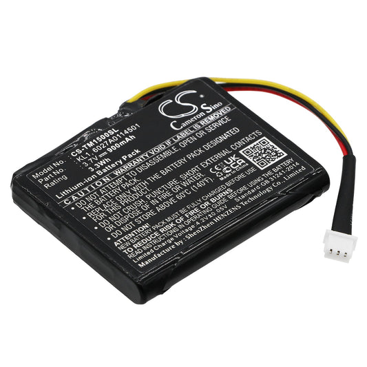 Replacement Battery for TomTom  VIA 1400M – GPS, Navigator – 900mAh / 3.33Wh / 3.7V