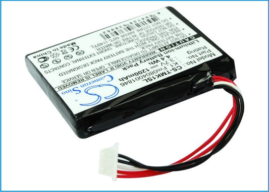 Replacement Battery for TomTom  One XL HD Traffic – GPS, Navigator – 1200mAh / 3.7V