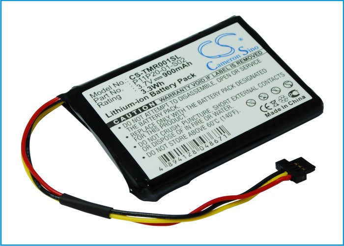 Replacement Battery for TomTom  One XXL 540S – GPS, Navigator – 900mAh / 3.7V