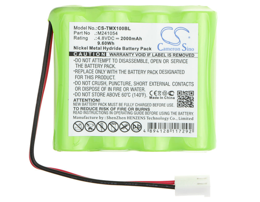 Replacement Battery for Teleradio LE-TX-MX10 – Crane Remote Control – 2000mAh / 9.60Wh / 4.8V