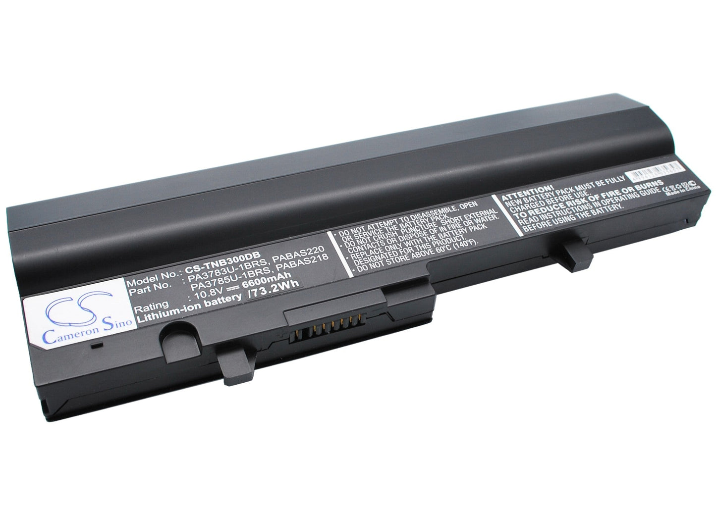 Replacement Battery for Toshiba  Satellite N302 – Notebook, Laptop – 6600mAh / 10.8V