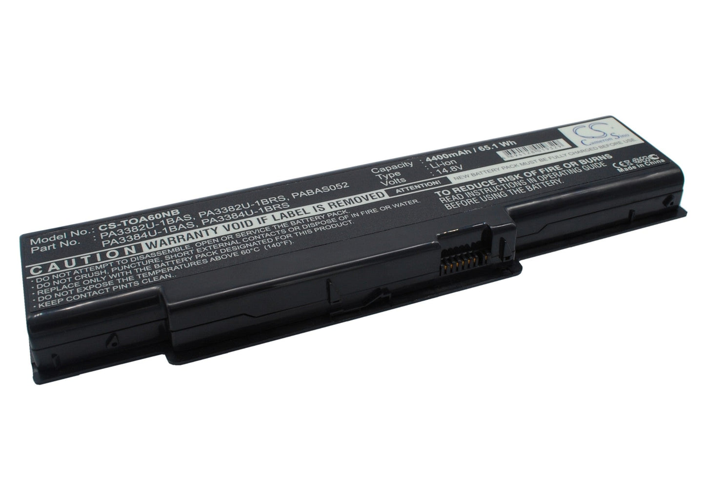 Replacement Battery for Toshiba  Dynabook AW2 – Notebook, Laptop – 4400mAh / 14.8V