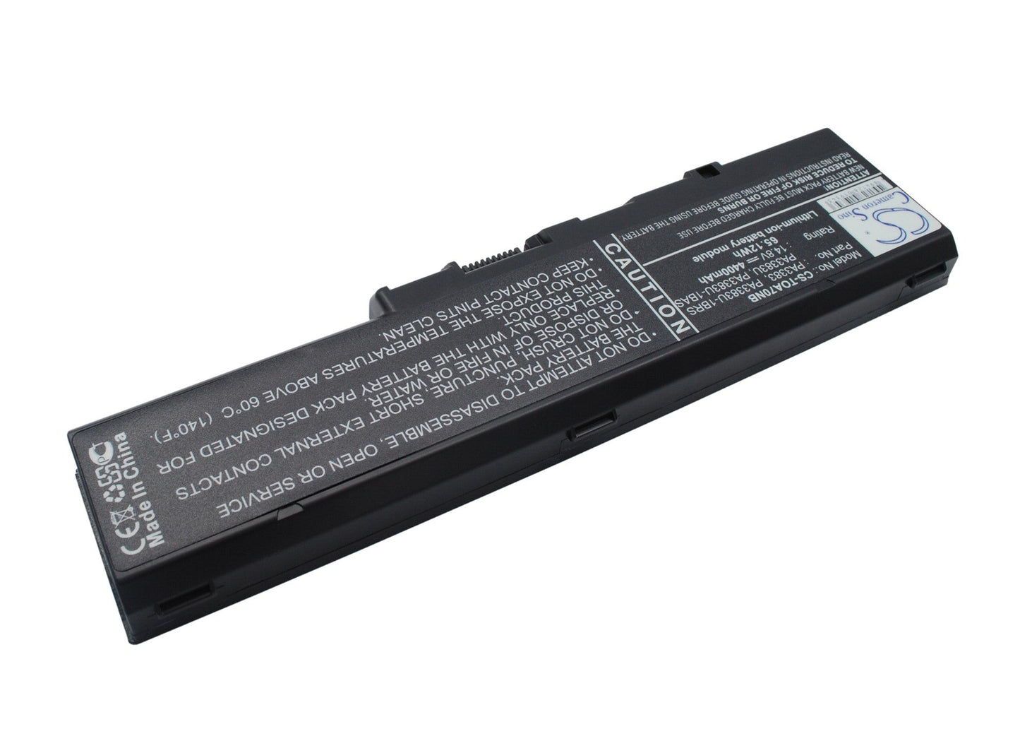 Replacement Battery for Toshiba  Satellite A70 – Notebook, Laptop – 4400mAh/65.12Wh / 14.8V