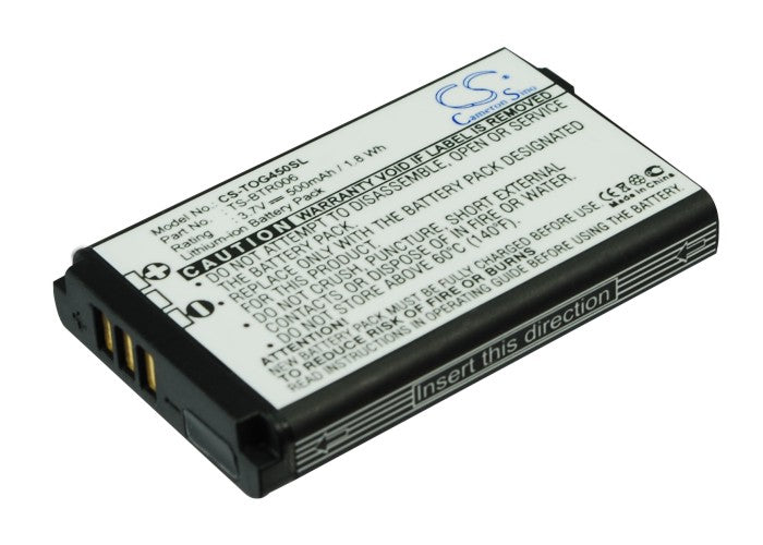 Replacement Battery for Toshiba  G450 – Mobile, SmartPhone – 500mAh / 1.8Wh / 3.7V