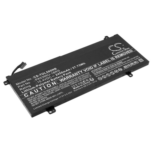 Replacement Battery for Toshiba  Dynabook Satellite Pro L50 – Notebook, Laptop – 2450mAh / 37.73Wh / 15.4V