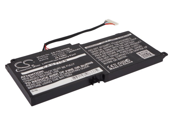 Replacement Battery for Toshiba  dynaBook T65357JRS – Notebook, Laptop – 2830mAh / 40.75Wh / 14.4V