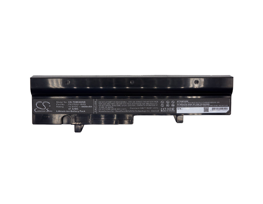 Replacement Battery for Toshiba  Mini NB300 – Notebook, Laptop – 4400mAh / 47.52Wh / 10.8V
