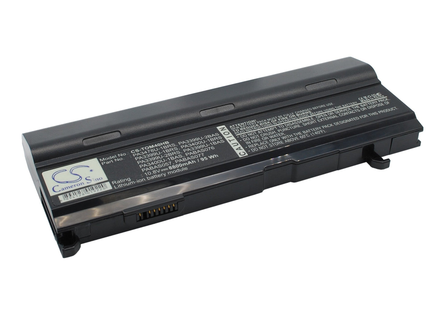 Replacement Battery for Toshiba  Dynabook CX/45A – Notebook, Laptop – 8800mAh / 10.8V