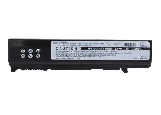 Replacement Battery for Toshiba  Dynabook Qosmio F20 – Notebook, Laptop – 4400mAh / 10.8V
