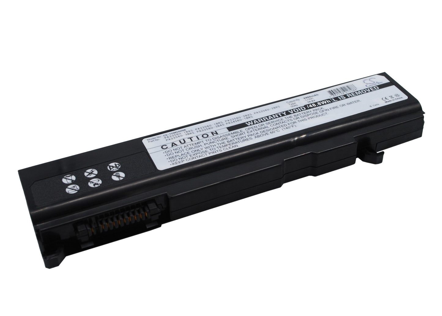 Replacement Battery for Toshiba  Dynabook Qosmio F20 – Notebook, Laptop – 4400mAh / 10.8V