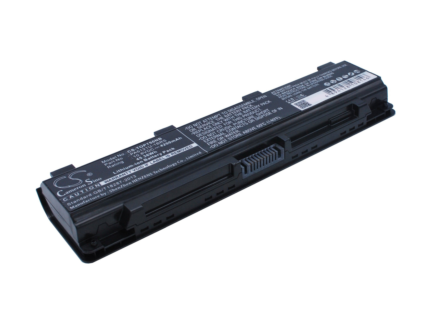 Replacement Battery for Toshiba  Satellite P70 – Notebook, Laptop – 4200mAh / 45.36Wh / 10.8V