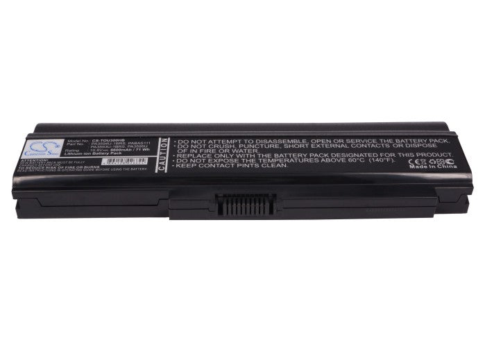 Replacement Battery for Toshiba  Dynabook CX/45C – Notebook, Laptop – 6600mAh / 10.8V