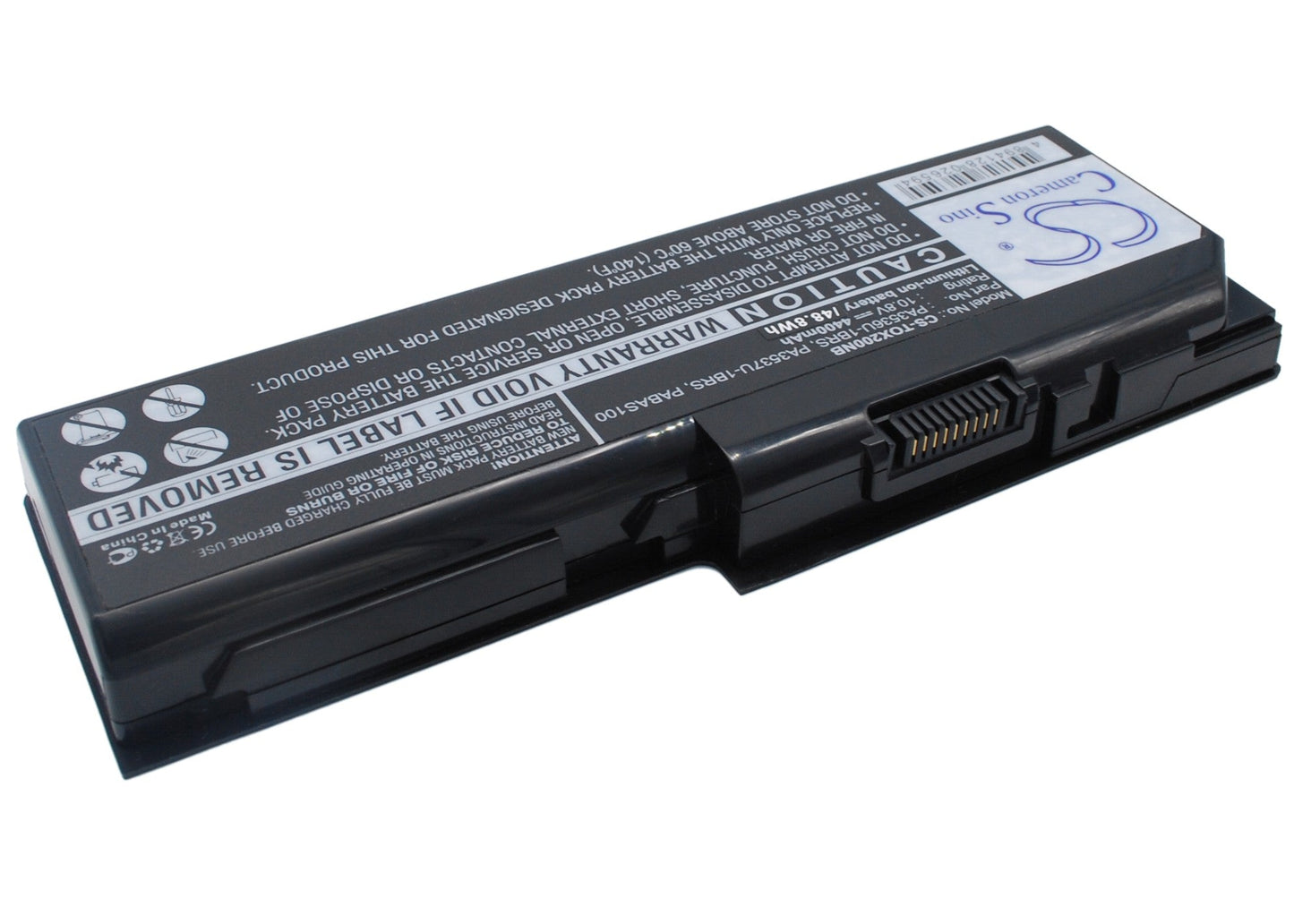 Replacement Battery for Toshiba  Equium P200 – Notebook, Laptop – 4400mAh / 10.8V
