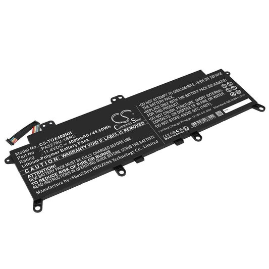 Replacement Battery for Toshiba  Portege X30 – Notebook, Laptop – 4000mAh / 45.60Wh / 11.4V