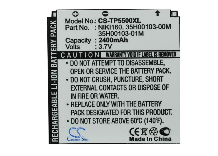 Replacement Battery for HTC Neon 300 – Mobile, SmartPhone – 2200mAh/8.14Wh / 3.7V