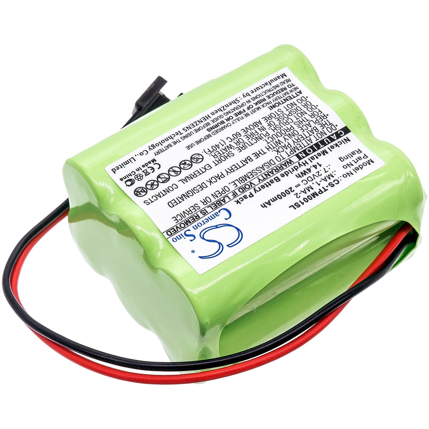Replacement Battery for Tivoli Audio  iPAL MA-1 – DAB Digital – 2000mAh / 14.40Wh / 7.2V