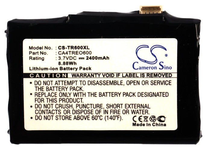 Replacement Battery for Palm Treo 600 – Mobile, SmartPhone – 2400mAh/8.88Wh / 3.7V