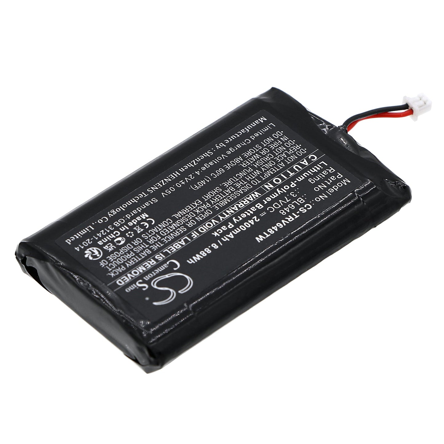 Replacement Battery for Retevis RB48 – Two-Way Radio – 2400mAh / 8.88Wh / 3.7V