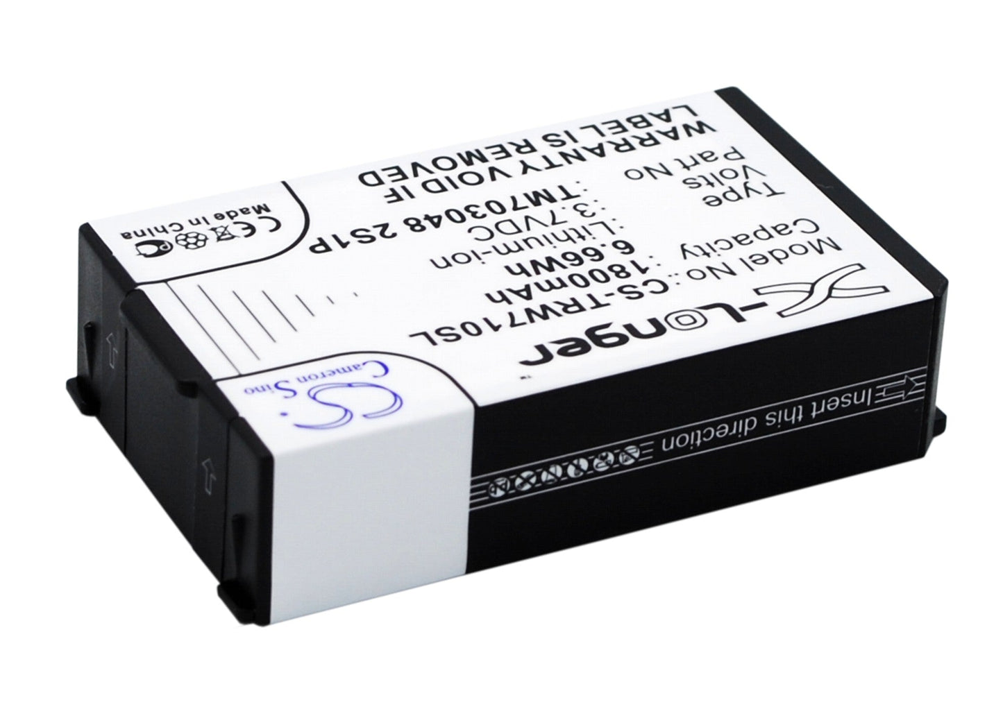 Replacement Battery for Tritton  Warhead 7.1 – Wireless Headset – 1800mAh / 6.66Wh / 3.7V