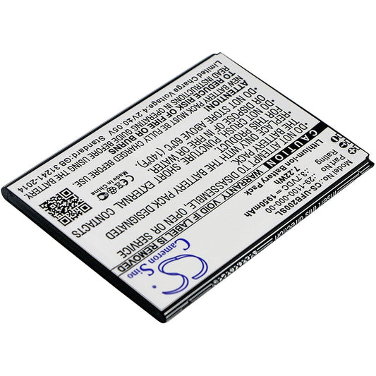 Replacement Battery for Ulefone  Be Touch – Mobile, SmartPhone – 1950mAh / 7.22Wh / 3.7V
