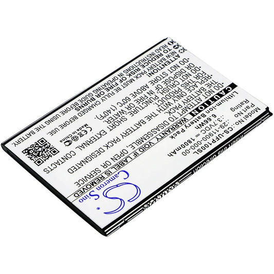 Replacement Battery for Ulefone  Paris – Mobile, SmartPhone – 1800mAh / 6.66Wh / 3.7V