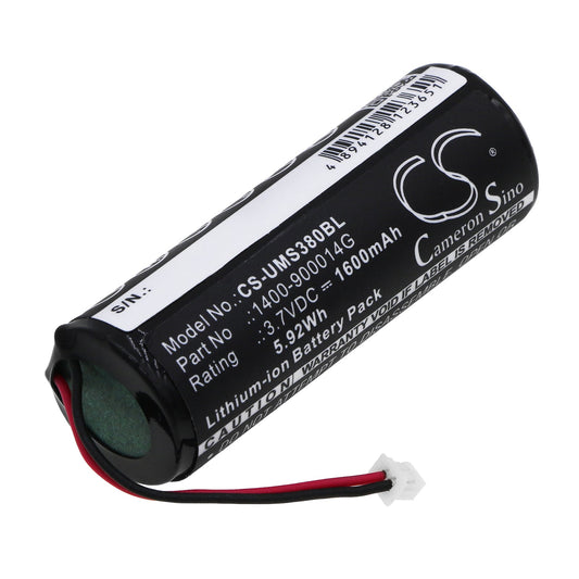 Replacement Battery for Unitech  MS380 – Barcode Scanner – 1600mAh / 5.92Wh / 3.7V