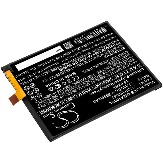 Replacement Battery for UMI  UMIDIGI X – Mobile, SmartPhone – 3900mAh / 15.02Wh / 3.85V