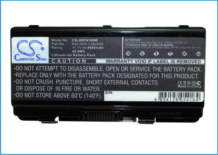 Replacement Battery for Uniwill T410IU-T300AQ – Notebook, Laptop – 4400mAh / 11.1V