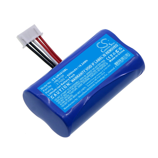 Replacement Battery for Urovo  i9100 – Barcode Scanner – 5200mAh / 19.24Wh / 3.7V