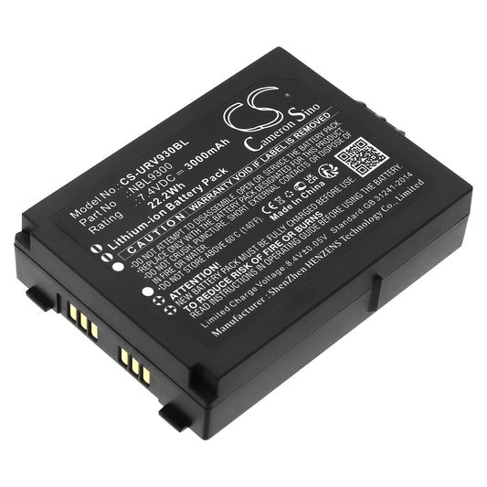 Replacement Battery for Urovo  NBL9300 – Barcode Scanner – 3000mAh / 22.2Wh / 7.4V