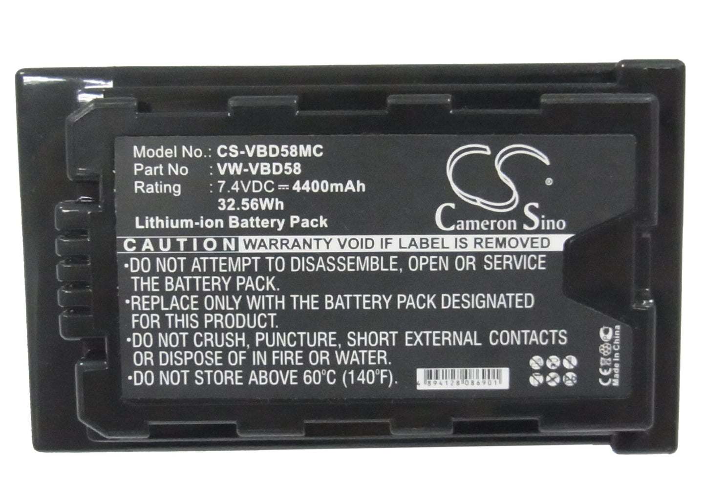 Replacement Battery for Panasonic AJ-PX270 – Camera – 4400mAh / 32.56Wh / 7.4V