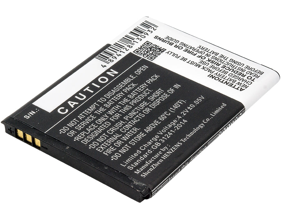 Replacement Battery for Vodafone Smart First 7 – Mobile, SmartPhone – 1450mAh / 5.37Wh / 3.7V
