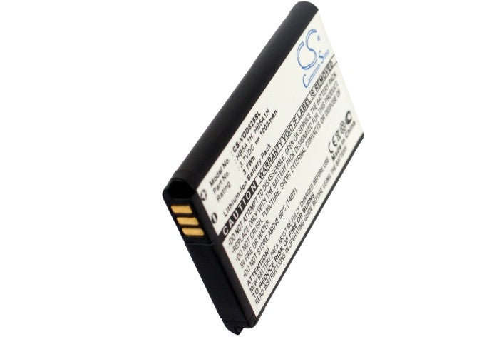 Replacement Battery for Vodafone V625 – Mobile, SmartPhone – 1000mAh / 3.7Wh / 3.7V